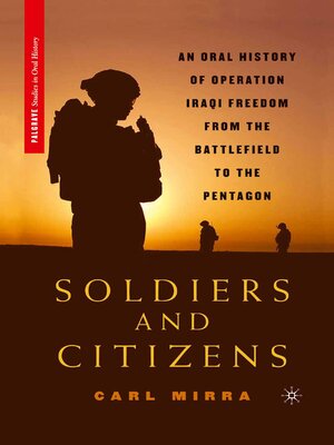 cover image of Soldiers and Citizens